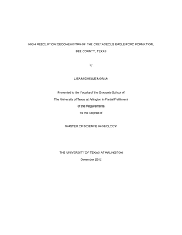 University of Texas at Arlington Dissertation Template