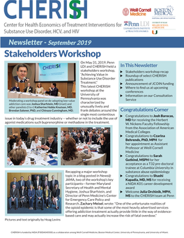 Stakeholders Workshop