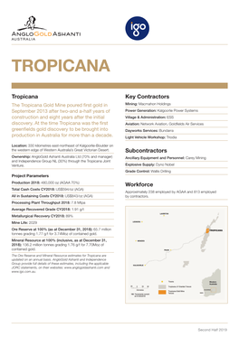 Tropicana Joint Venture