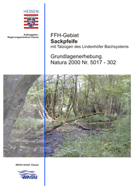 FFH-Gebiet Sackpfeife Grundlagenerhebung Natura 2000