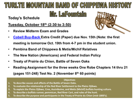 Pembina Band of Chippewa & Metis/Michif Relatives