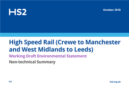 High Speed Rail (Crewe to Manchester and West Midlands To