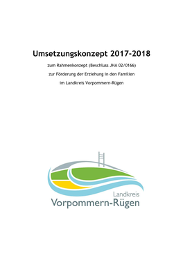 Umsetzungskonzept 2017-2018