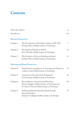 Retailing in Ireland:Layout 1 28/02/2012 11:45 Page V