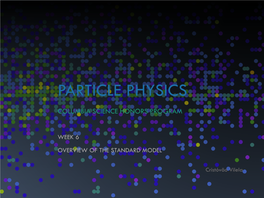 Particle Physics