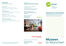 Museen in München
