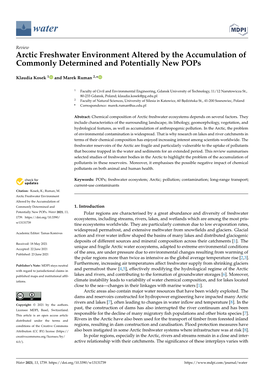 Arctic Freshwater Environment Altered by the Accumulation of Commonly Determined and Potentially New Pops