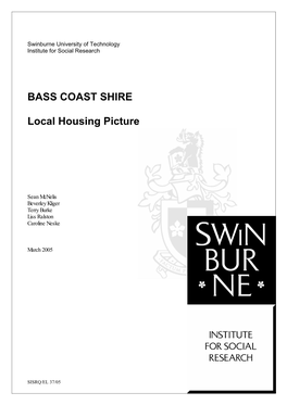 BASS COAST SHIRE Local Housing Picture