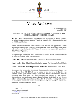 News Release