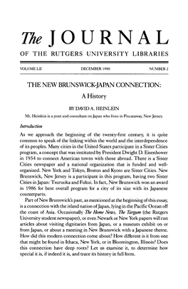 ^Journal of the Rutgers University Libraries