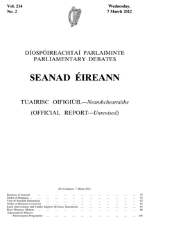 Seanad Éireann