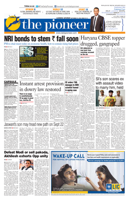 NRI Bonds to Stem `Fall Soon