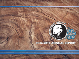 2016-2017 Annual Report