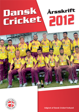 Årsskrift Cricket 2012