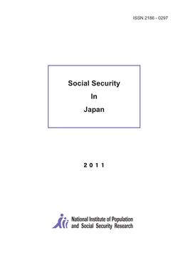 Social Security in Japan 2011