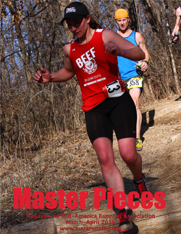 March-April 2016 Master Pieces Magazine of Mid-America Running Association MARCH-APRIL 2016