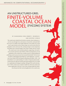 Unstructured Grid, Finite-Volume Coastal
