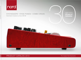 Product Catalog 2013