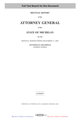 Attorney General