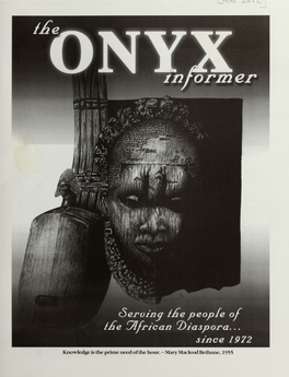 Onyx Informer, February 2002