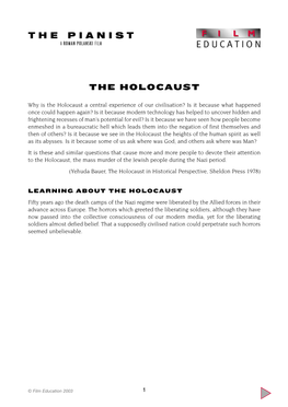 The Holocaust