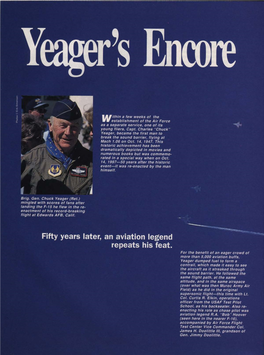 Fifty Years Later, an Aviation Legend Repeats His Feat. for the Benefit of an Eager Crowd of More Than 5.000 Aviation Buffs