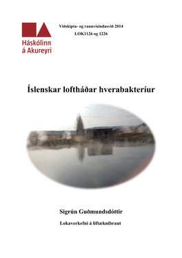 Íslenskar Hverabakteríur