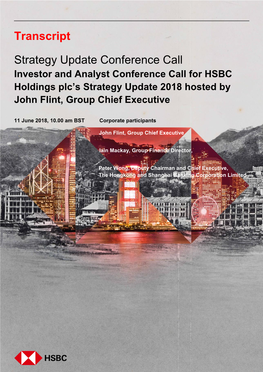 HSBC Strategy Update