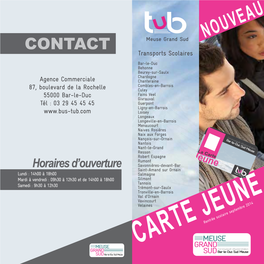 NOUVEAU CONTACT Transports Scolaires