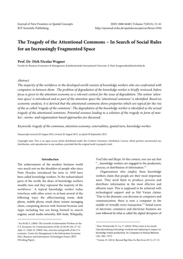 Journal of New Frontiers in Spatial Concepts ISSN 1868-6648 | Volume 7(2015), 31-41 KIT Scientific Publishing