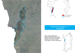 Ambito Di Paesaggio N. 17 "Planargia"