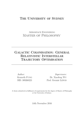 General Relativistic Interstellar Trajectory Optimisation