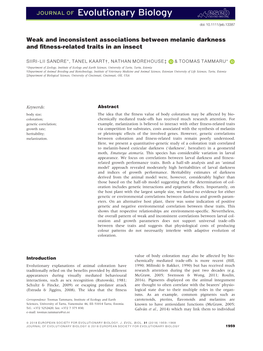 Sandre-SL-Et-Al-2018-J-Evol-Biol.Pdf