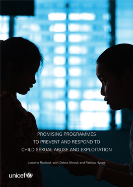 Promising Programmes to Prevent and Respond to Child Sexual Abuse and Exploitation