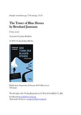 The Tower of Blue Horses by Bernhard Jaumann