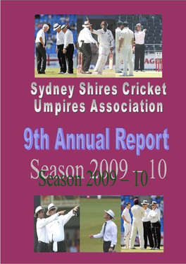 Sydney Shires Cricket Umpires Association