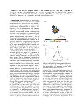 Exploring Inflated Pahohoe Lava Flow Morphologies and the Effects of Cooling Using a New Simulation Approach