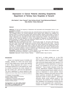 Depression in Cancer.P65