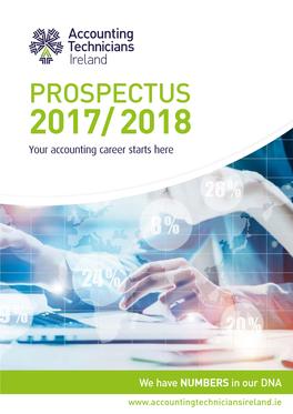 PROSPECTUS 2017/ 2018 Your Accounting Career Starts Here