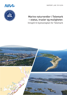 Marine Naturverdier I Telemark – Status, Trusler Og Muligheter. Innspill Til 7319-2018 19.12.2018 Kystsoneplan for Telemark