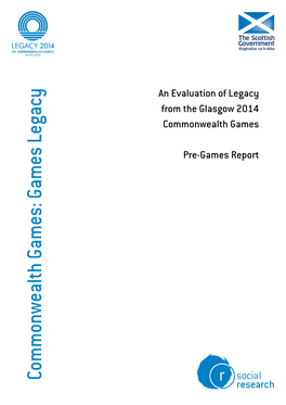 An Evaluation of Legacy from the Glasgow 2014 Commonwealth Games5