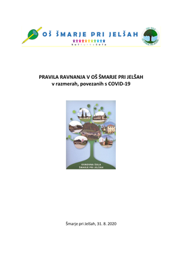 PRAVILA RAVNANJA V OŠ ŠMARJE PRI JELŠAH V Razmerah, Povezanih S COVID-19