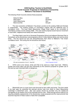 A358 Mitigation Proposals