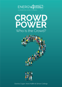 Crowd Power – Who Is the Crowd?