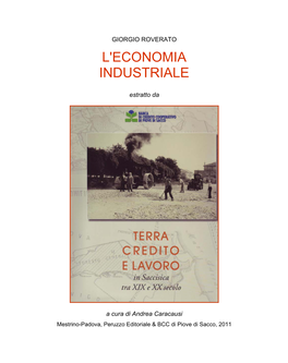 L'economia Industriale