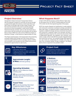 Project Fact Sheet