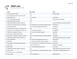 190921 Zsat 142 Songs, 6.8 Hours, 1.24 GB