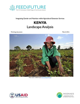 KENYA Landscape Analysis