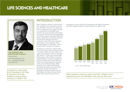 Life Sciences and Healthcare