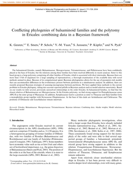 Combining Data in a Bayesian Framework